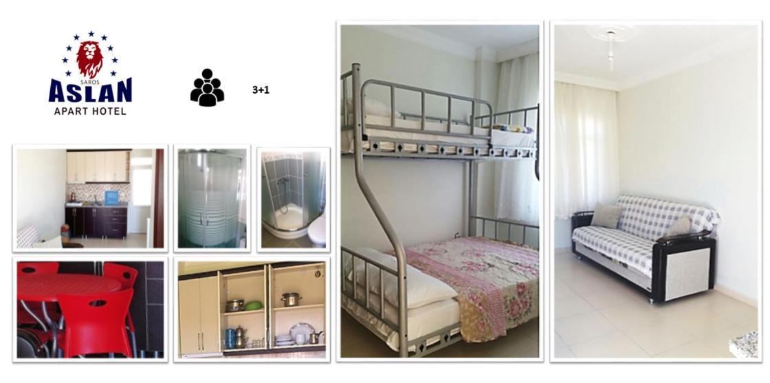 Saros Aslan Apart Aparthotel Vakif Exterior photo